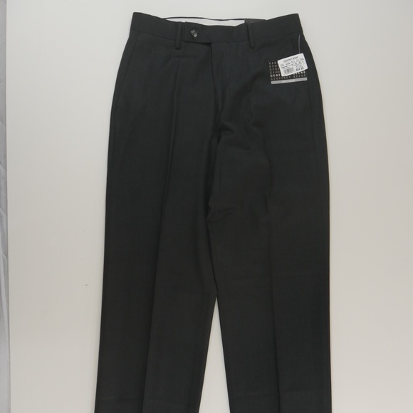 Geoffrey Beene Charcoal Dress Casual Slacks